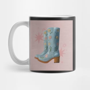 Blue Boots Mug